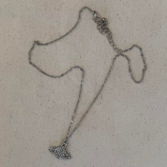 Y2k 2000s silver planet chain - Picture 7 of 7